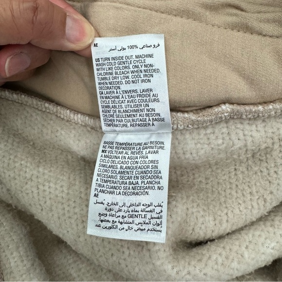 SUN + STONE Men's Desert Snow Geo-Print Fleece Joggers Size XXL Aztec Western - Picture 10 of 15